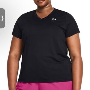 Under Armour Women's Black Short Sleeve Tee
